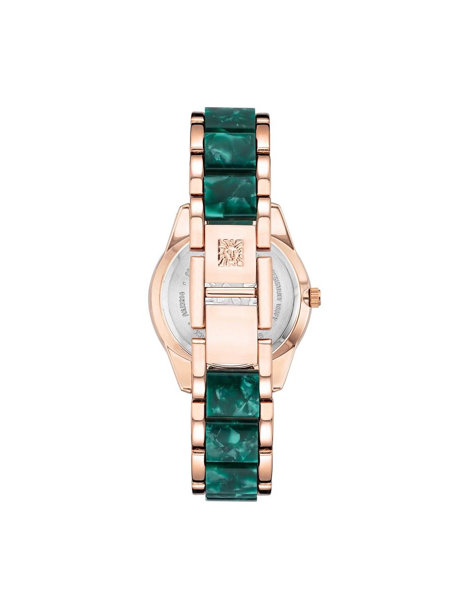 Les métaux Anne Klein Pearlescent Resin Link Watch   | QKH-8465261